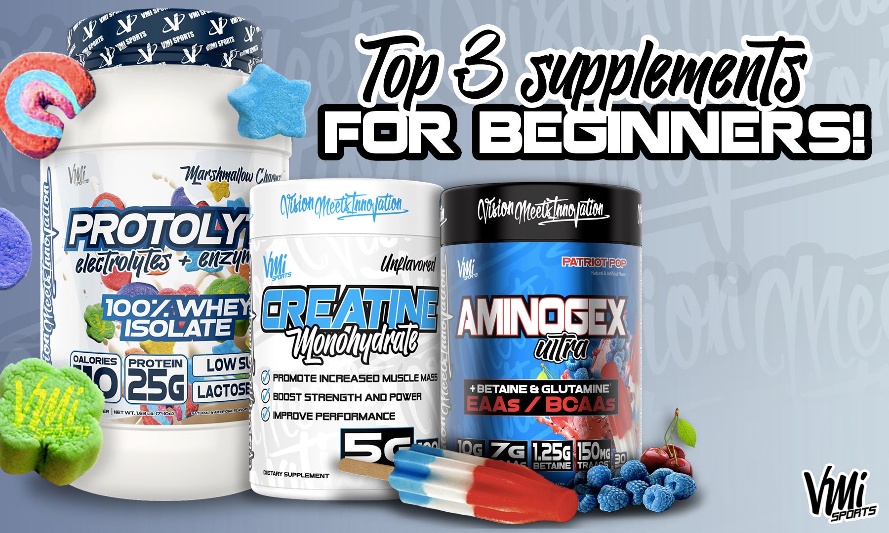 Gym supplements for discount beginners