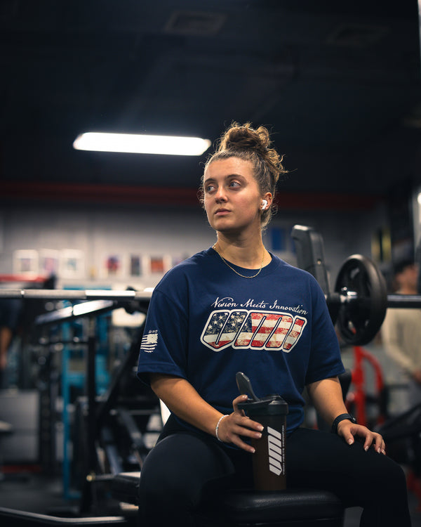 Love for Country - Navy Oversized Tee