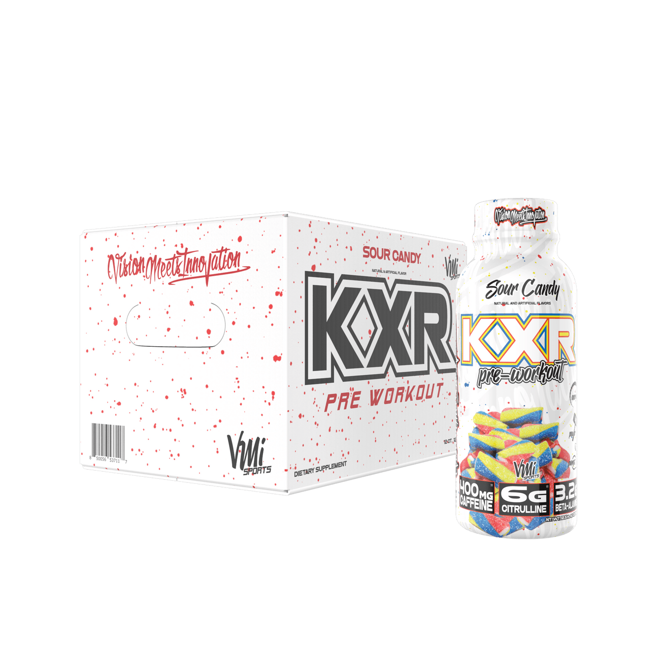 K Xr Pre Workout 30 Serving Intense Workouts 7 Amazing Flavors Vmi